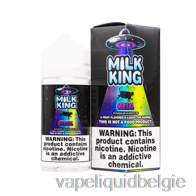 Vape België Ontbijtgranen - Milk King - 100ml 3mg